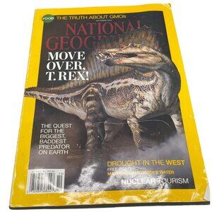 National Geographic Magazine October 2014 T. Rex Drought In The West Poster READ